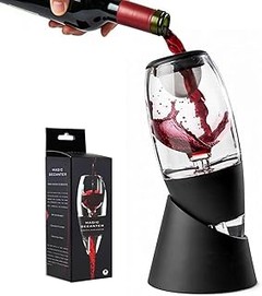 decantadores con base ancha para oxigenar vino