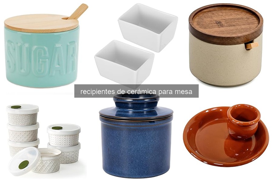 Cómo cuidar recipientes de cerámica para mesa fácilmente