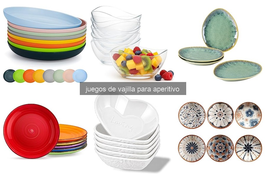 Cómo elegir el juego de vajilla ideal para aperitivos en casa
