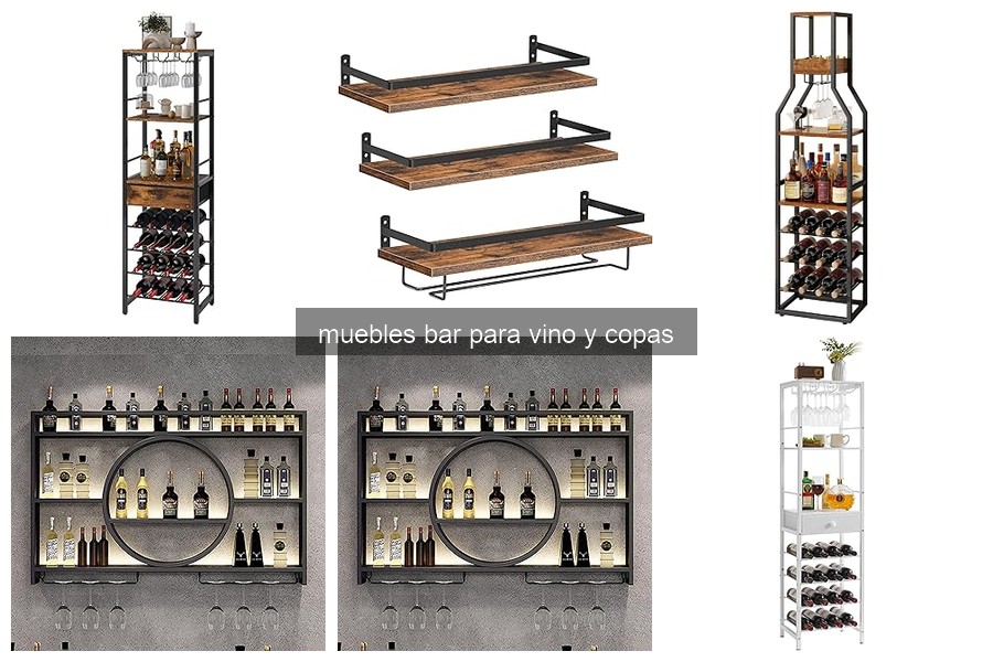 Cómo elegir el mejor mueble bar para vino y copas