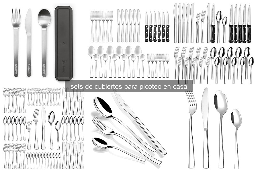 Cómo Elegir el Set de Cubiertos Perfecto para Picoteo