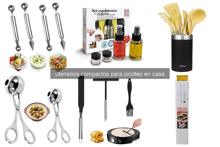 Cómo elegir utensilios compactos para picoteo en casa