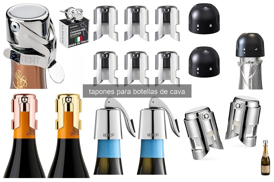 Cómo usar y conservar tapones para botella de cava