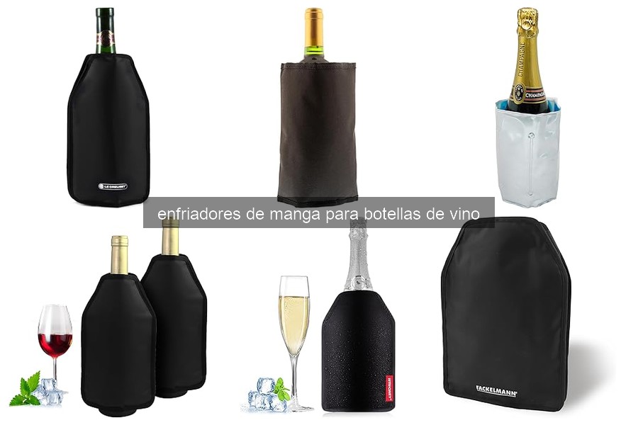 Cómo usar y mantener un enfriador de manga para vino