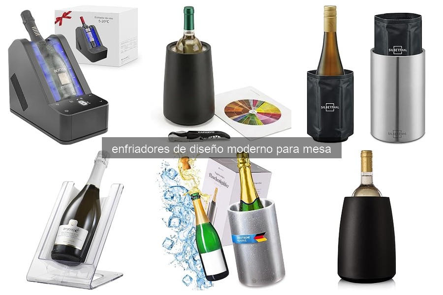 Cómo usar y mantener un enfriador moderno para mesa