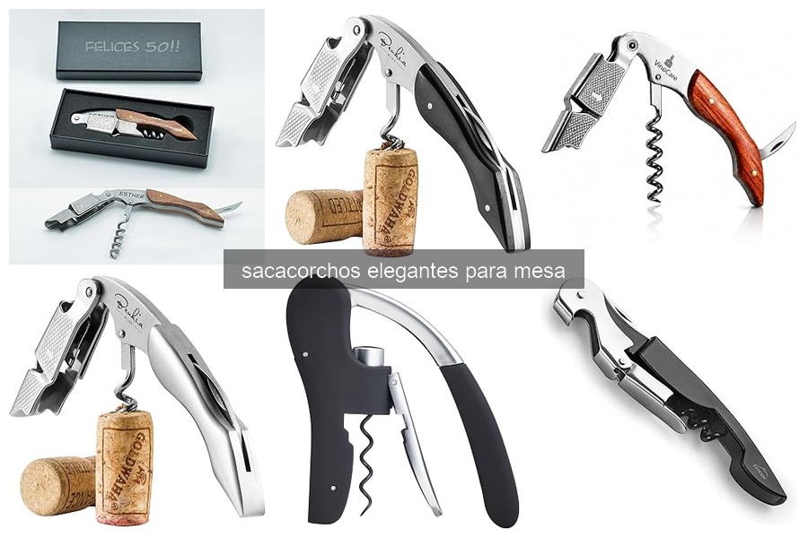 Cómo utilizar un sacacorchos elegante correctamente
