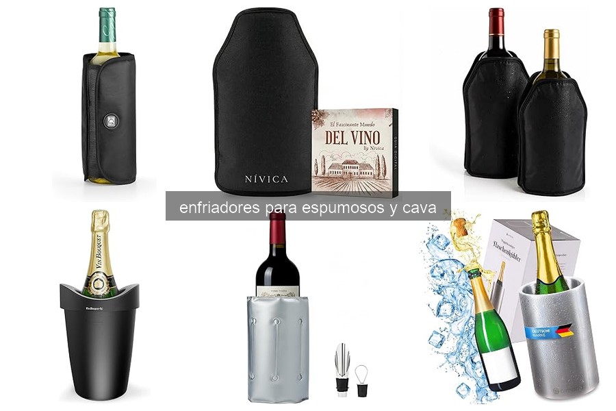 Comparativa de enfriadores para espumosos y cava 2026
