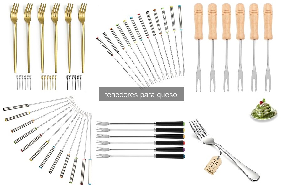 Comparativa de las Mejores Marcas de Tenedores para Queso