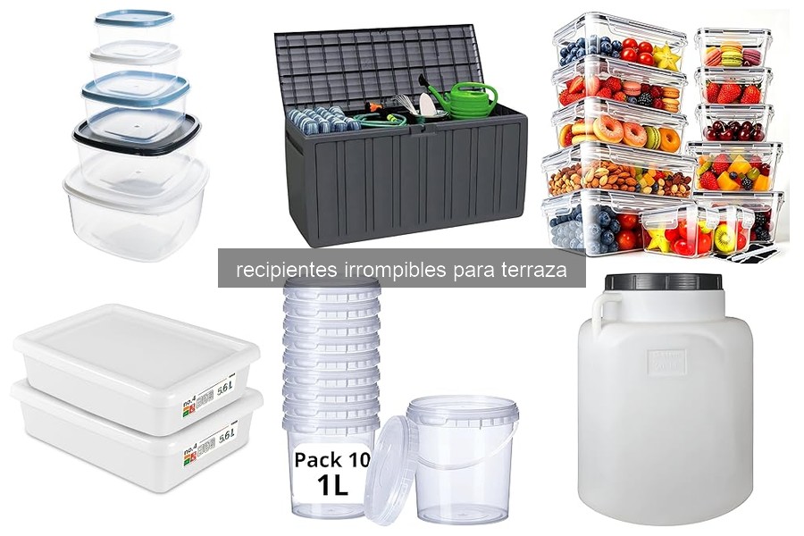 Consejos esenciales para mantener recipientes irrompibles