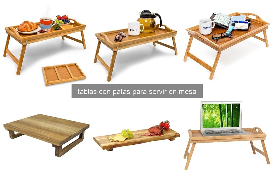 Consejos para Cuidar Tablas con Patas para Servir en Mesa