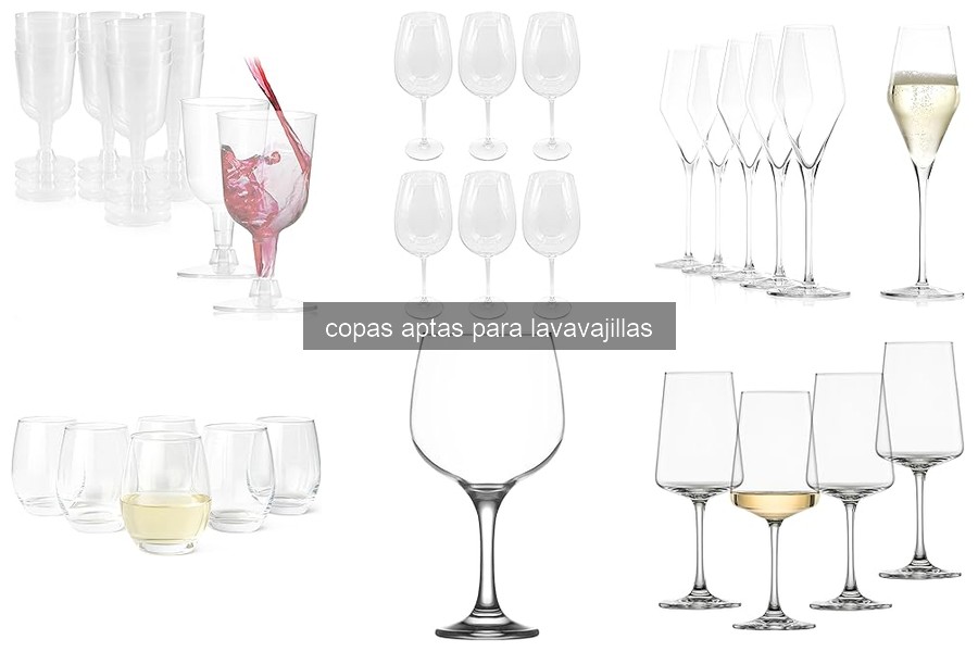Cuida tus copas aptas para lavavajillas: Consejos prácticos