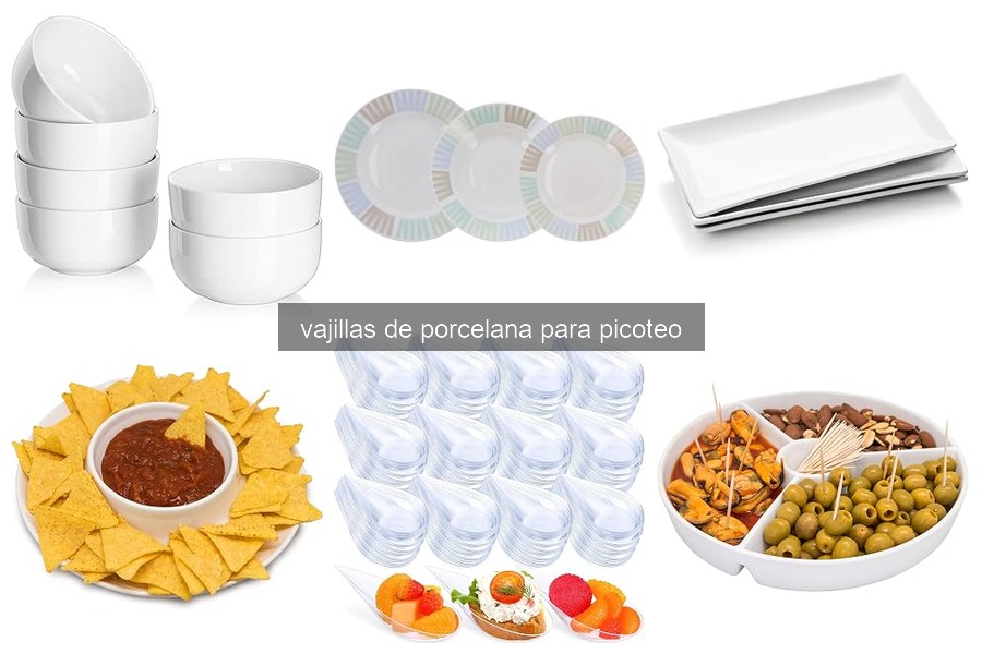 Cuidados y Mantenimiento de Vajillas de Porcelana para Picoteo