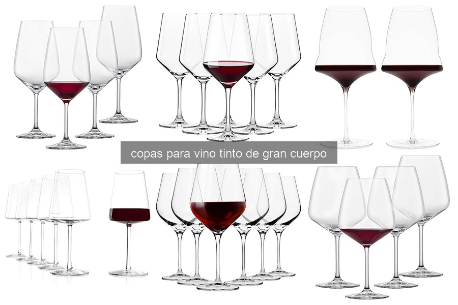 Errores comunes al usar copas para vino tinto de gran cuerpo