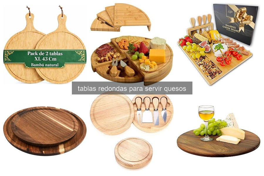 Errores comunes al usar tablas redondas para servir quesos