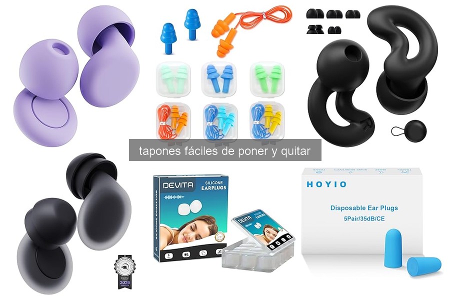 Errores comunes al usar tapones fáciles de poner y quitar