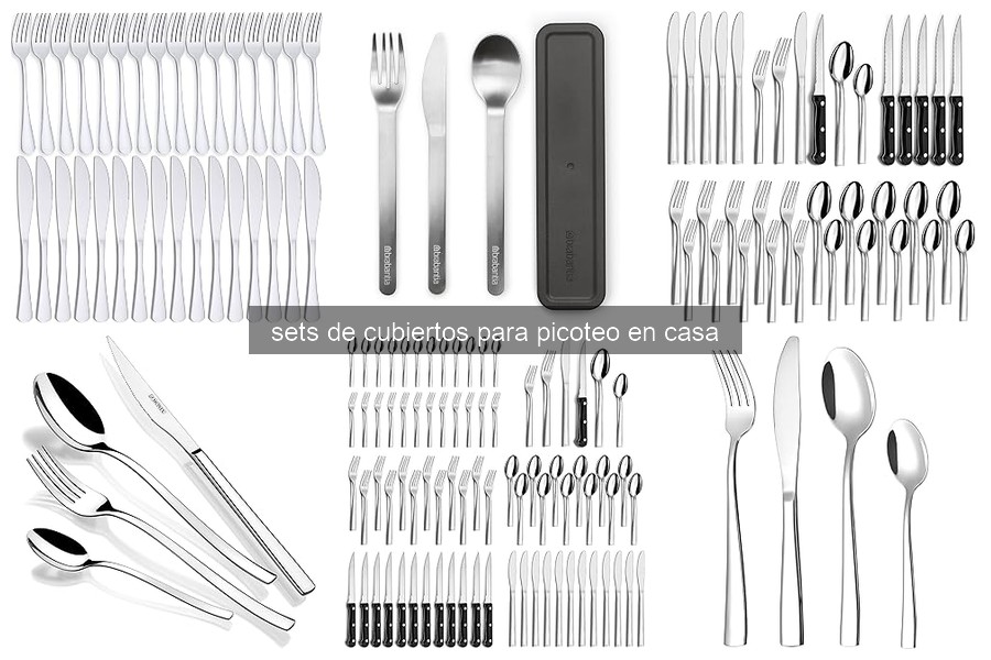 Errores comunes con sets de cubiertos para picoteo en casa