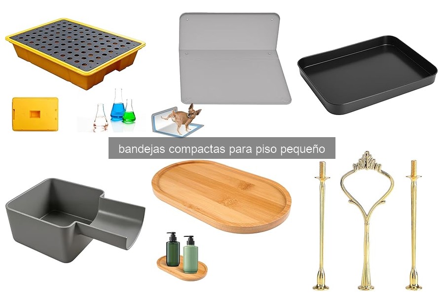 Guía para elegir bandejas compactas para pisos pequeños