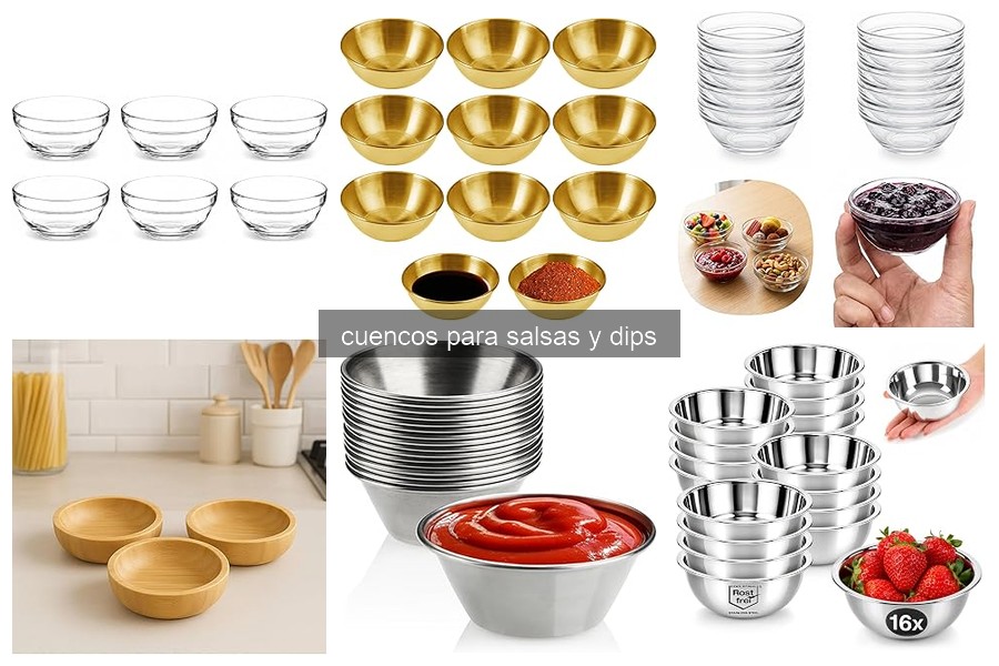 Guía para Elegir Cuencos para Salsas y Dips en Casa
