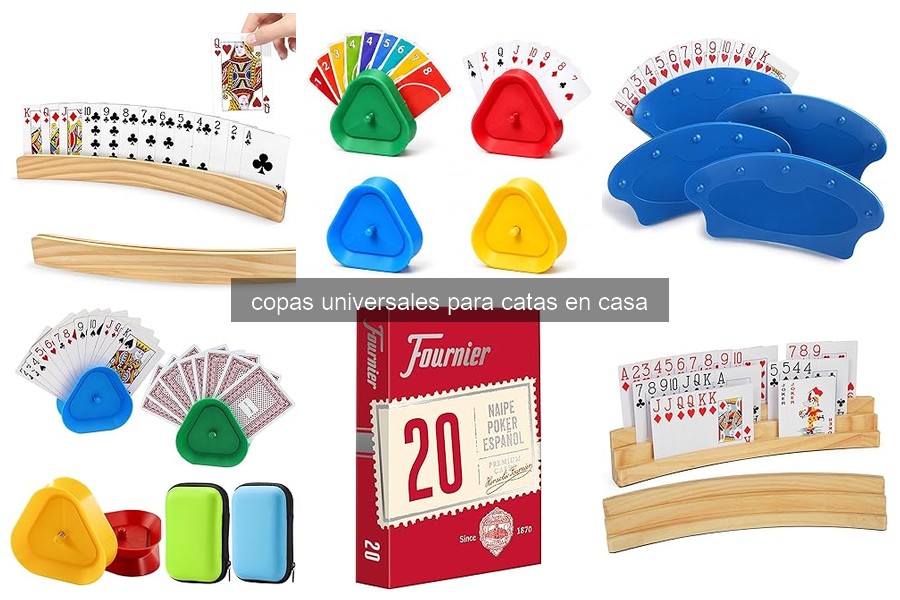 Guía para usar copas universales en catas en casa