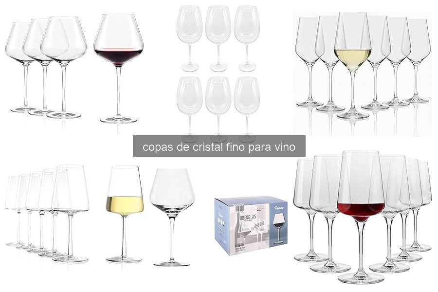 Mejores copas de cristal fino para vino en 2026