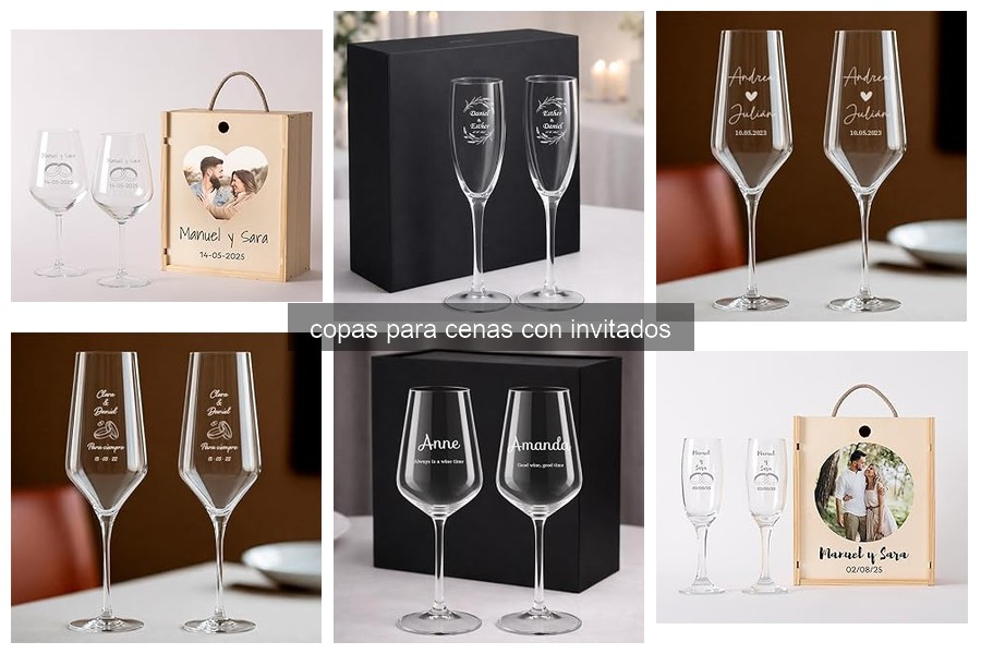 Mejores copas para cenas elegantes: guía de selección