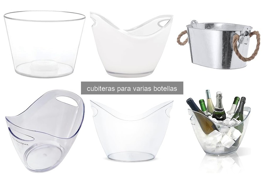 Mejores cubiteras para varias botellas en 2026