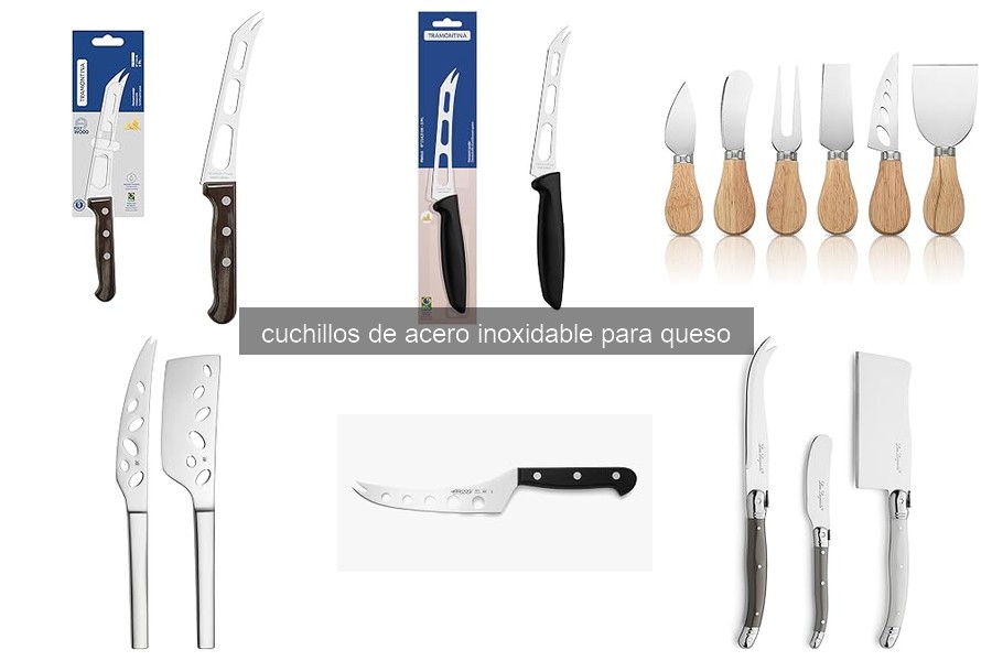 Mejores cuchillos de acero inoxidable para queso en 2026
