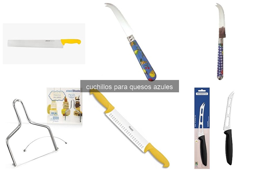 Mejores cuchillos para cortar quesos azules en 2026