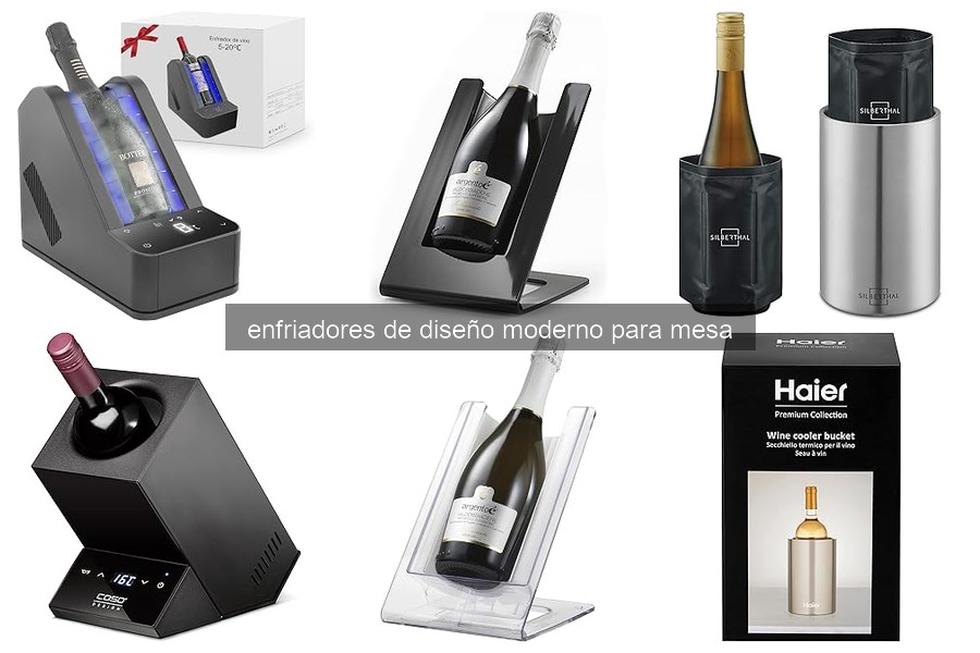 Mejores enfriadores de diseño moderno para mesa en 2026