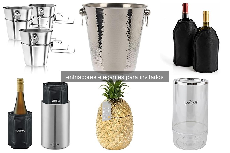 Mejores enfriadores elegantes para eventos en casa 2023