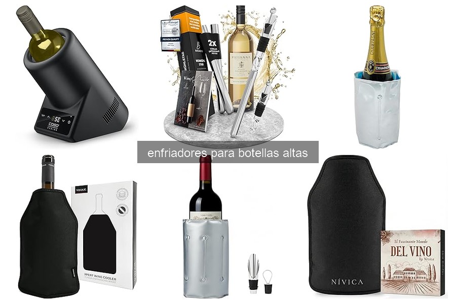 Mejores enfriadores para botellas altas en 2026: comparativa