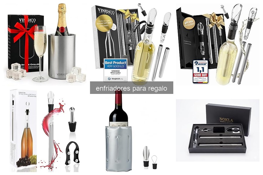 Mejores enfriadores para regalo en 2026: comparativa completa