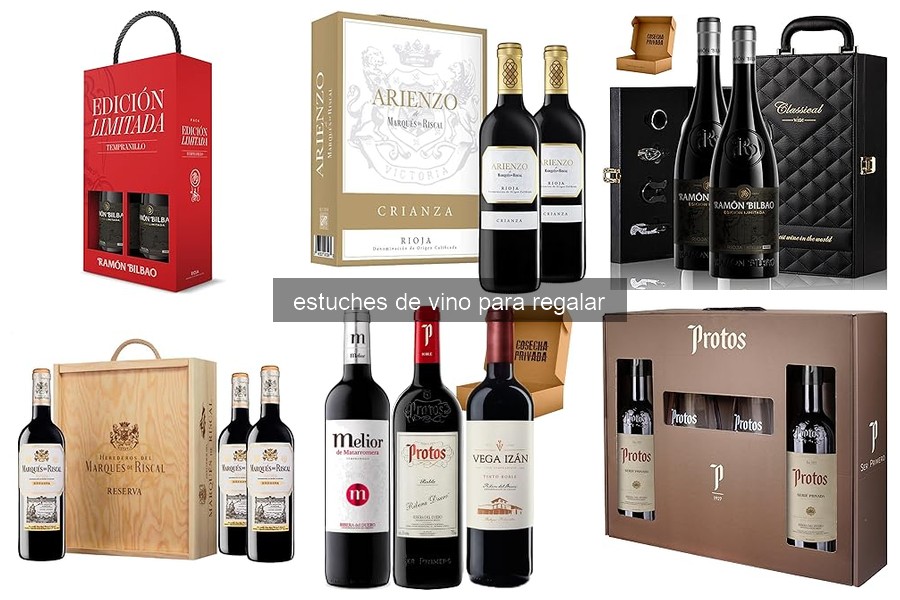 Mejores estuches de vino para regalar en 2026