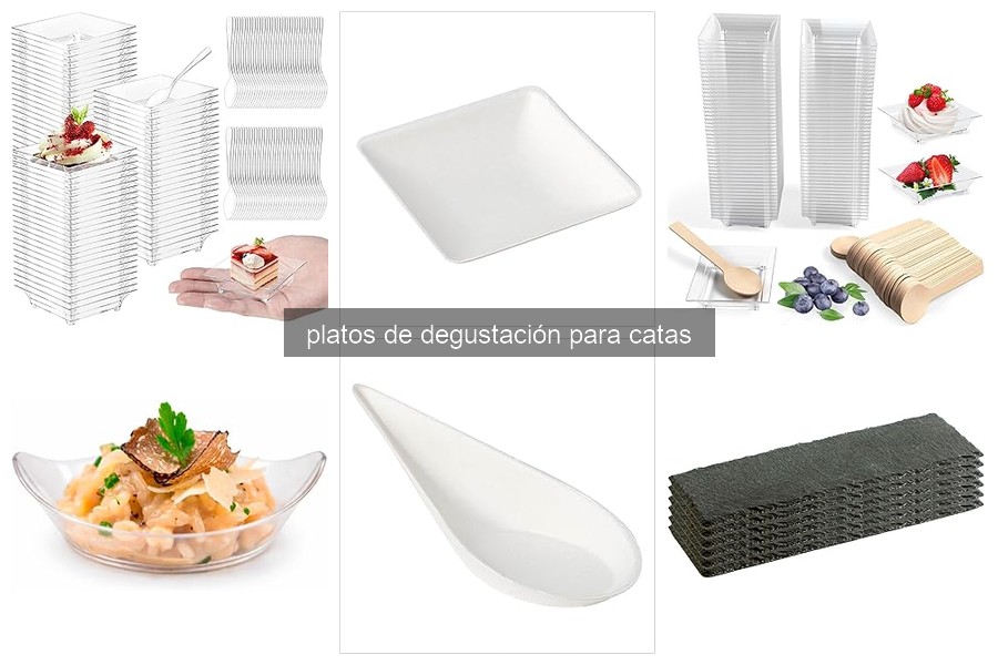 Mejores platos de degustación para catas en casa (2026)