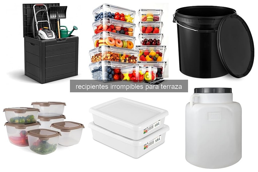 Mejores recipientes irrompibles para terraza en 2026