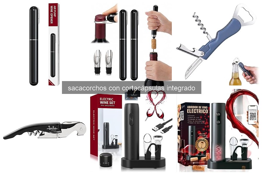 Mejores sacacorchos con cortacápsulas para principiantes