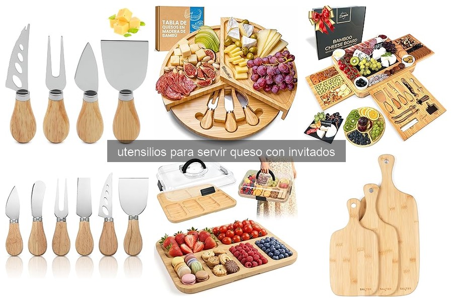 Mejores utensilios para servir queso en reuniones 2026
