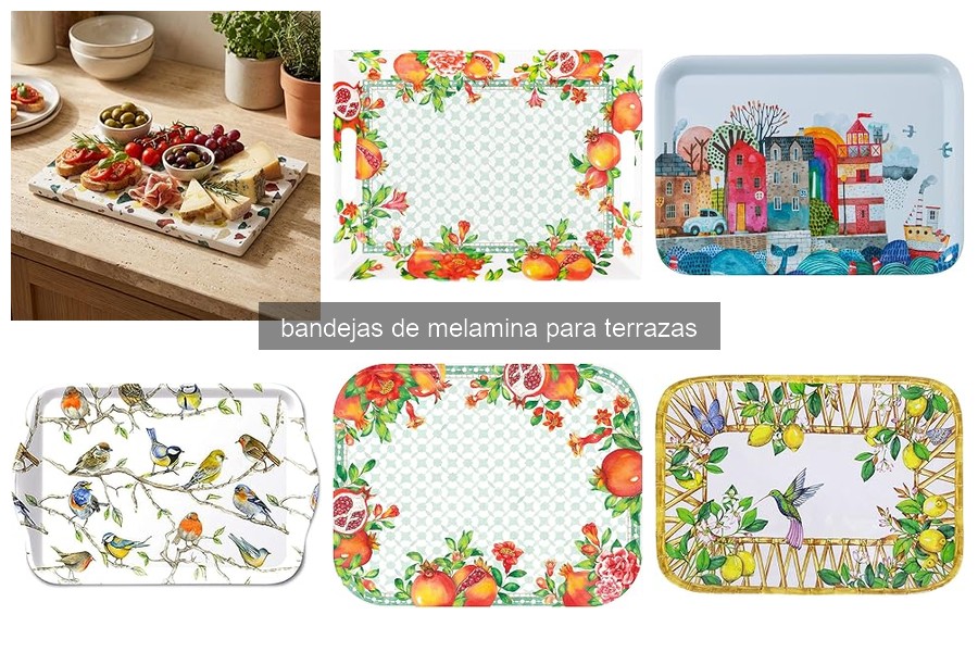 Problemas comunes al usar bandejas de melamina en exteriores