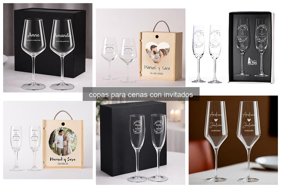 Problemas comunes al usar copas en cenas y soluciones