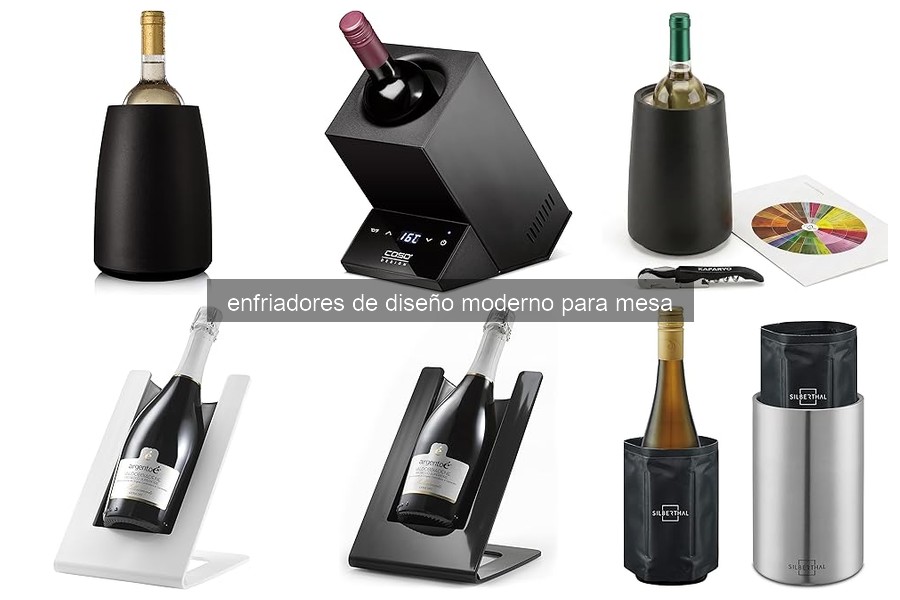 Problemas comunes con enfriadores de diseño moderno para mesa