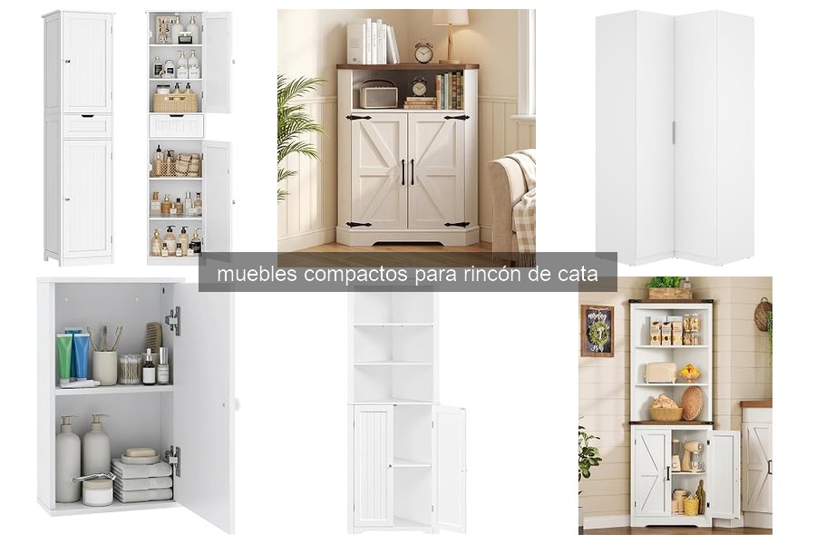 Problemas comunes con muebles compactos para cata y soluciones