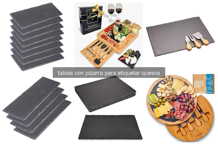 Problemas comunes con tablas de pizarra para quesos