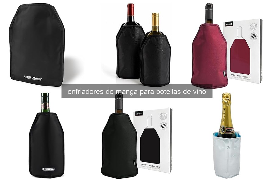 ¿Qué es un enfriador de manga para botellas de vino?