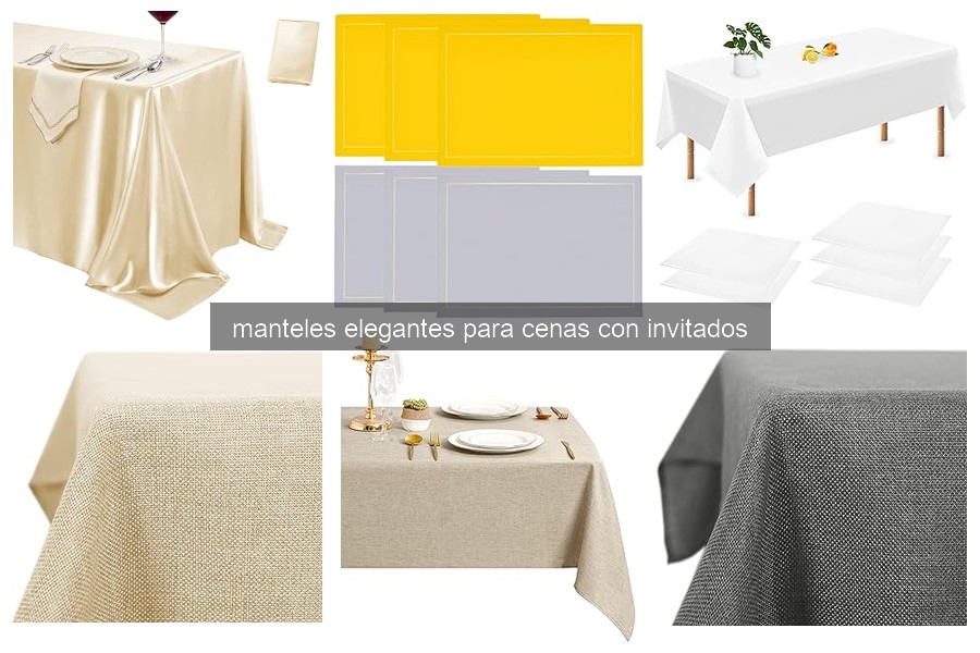 Soluciona Problemas Comunes con Manteles Elegantes