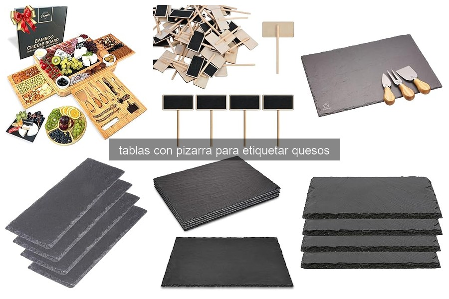 Ventajas de las Tablas con Pizarra para Etiquetar Quesos